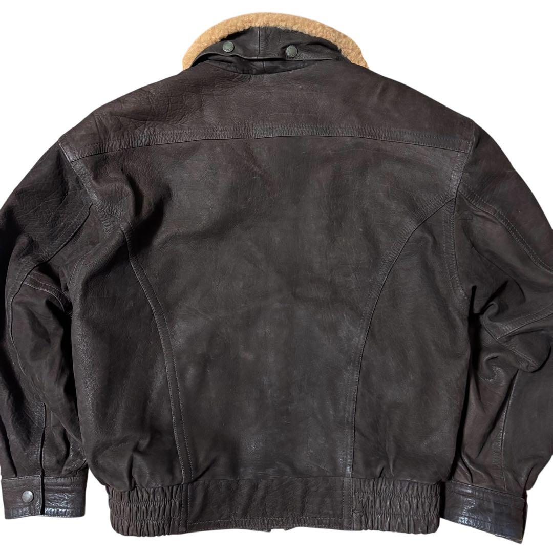 ジャケット・アウター Wind Armor G-1 Leather boa blouson M