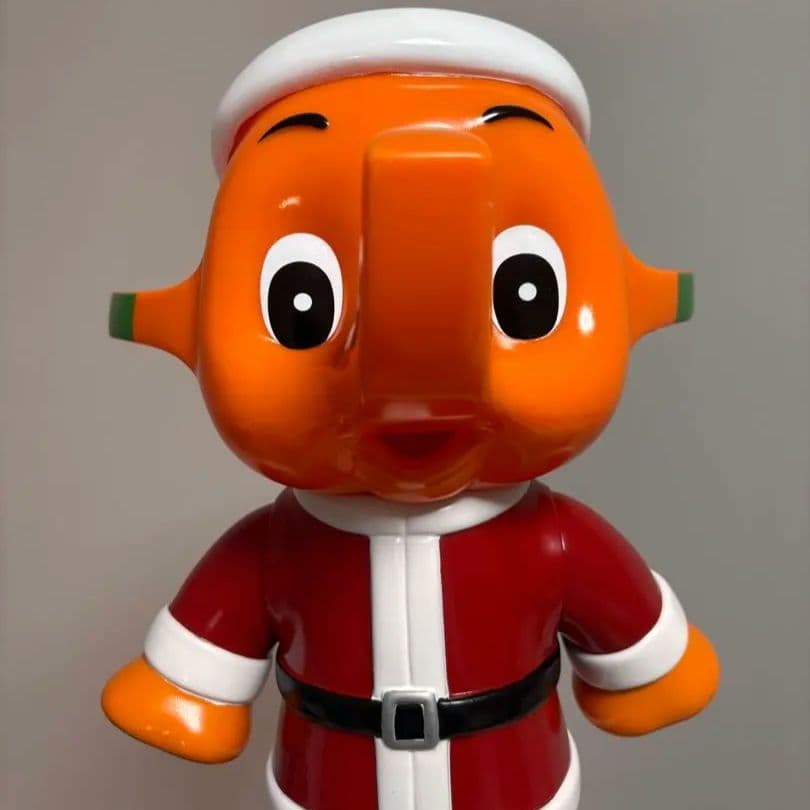 お正月価格サトちゃん　貯金箱 大きめ 置物 クリスマス インテリア　サンタ