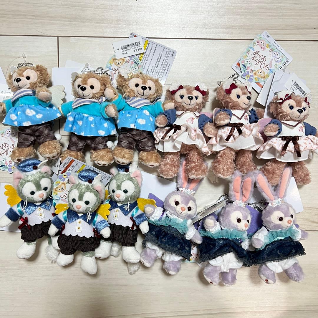 【新品未使用】ディズニー　ダッフィー＆フレンズ　ぬいば　12個