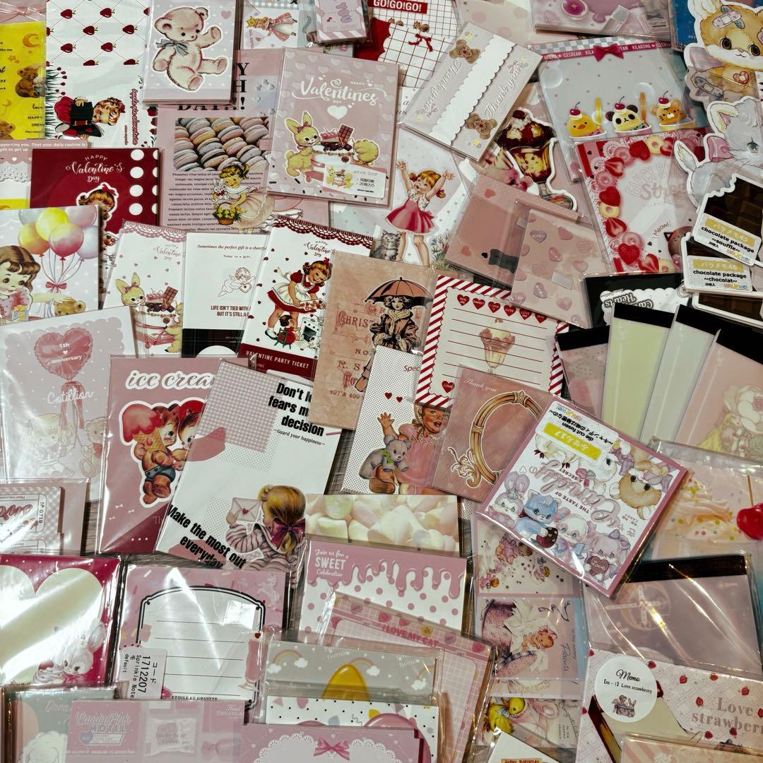 紙物 まとめ売り デザインペーパー バラメモ 大量