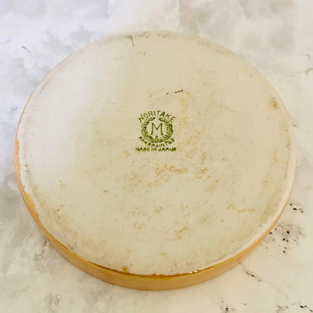 【オールドノリタケ/デコレディ/パフケース】アールデコ/ラスター彩/パウダー