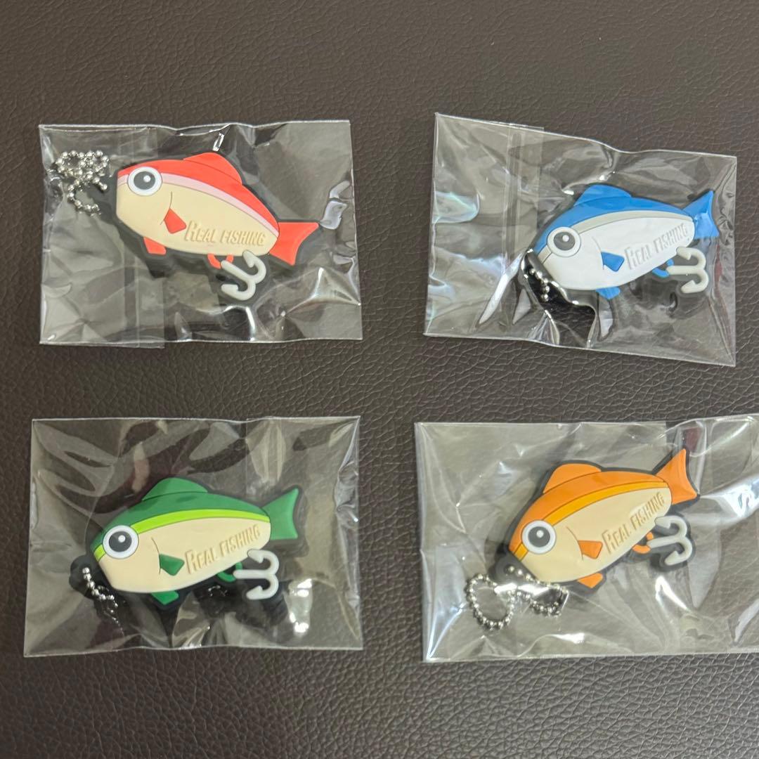希少フェニカ REAL FISHING 4色セット オリジナルラバー