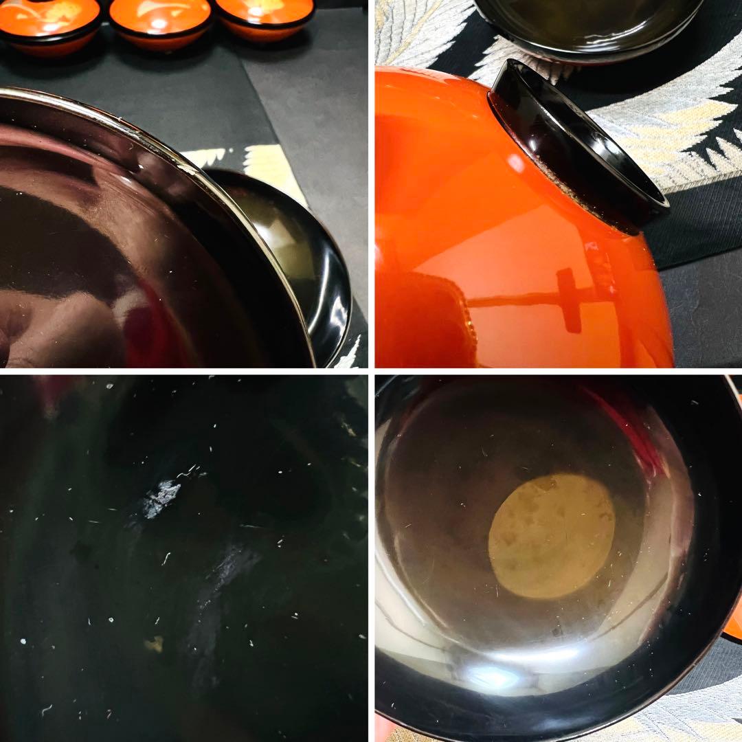 漆器　輪島塗　金蒔絵　沈金　木製　蓋付椀　お煮物椀　吸物椀　10客　漆芸