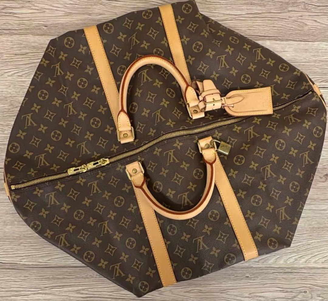 未使用 ルイヴィトン キーポル バンドリエール 60 モノグラム