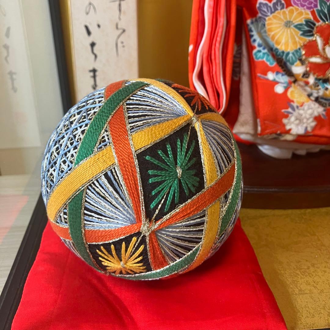 美品　伝統工芸品　市松人形　日本人形　小出松寿作　ガラスケース付き