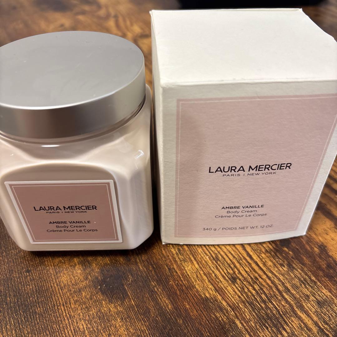 ローラルメルシエ ホイップ トボディクリーム アンバーバニラ 340g