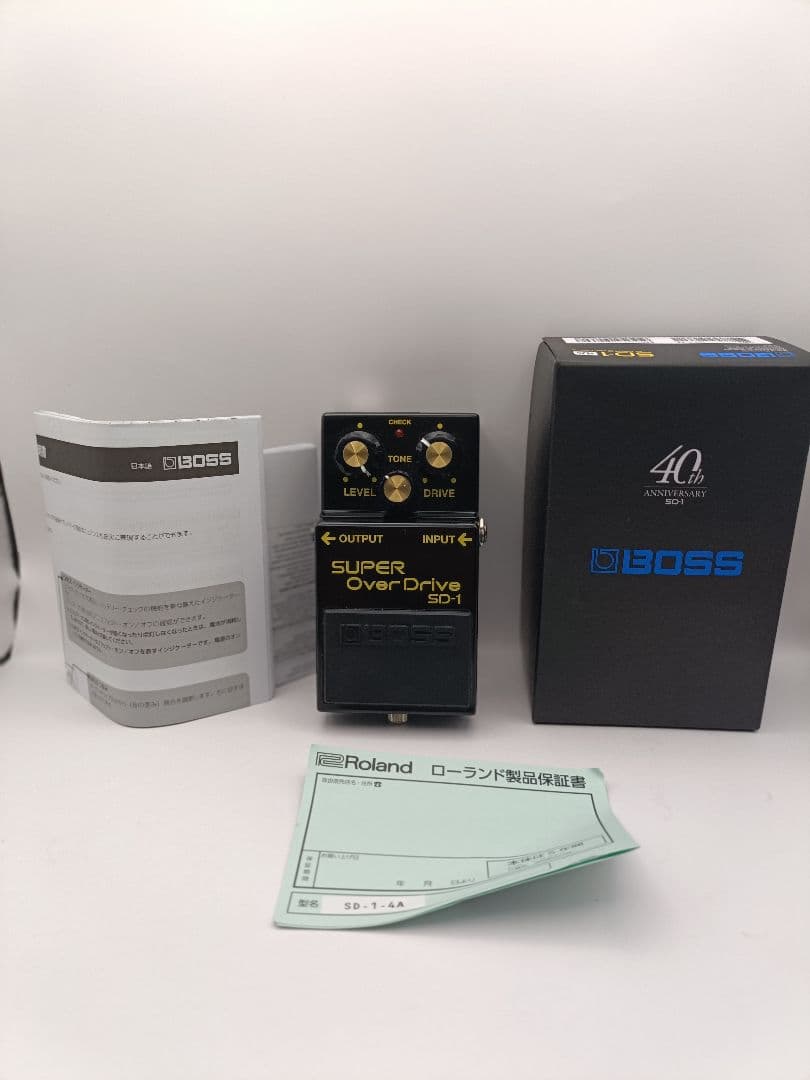 BOSS SD-1 40周年記念モデル