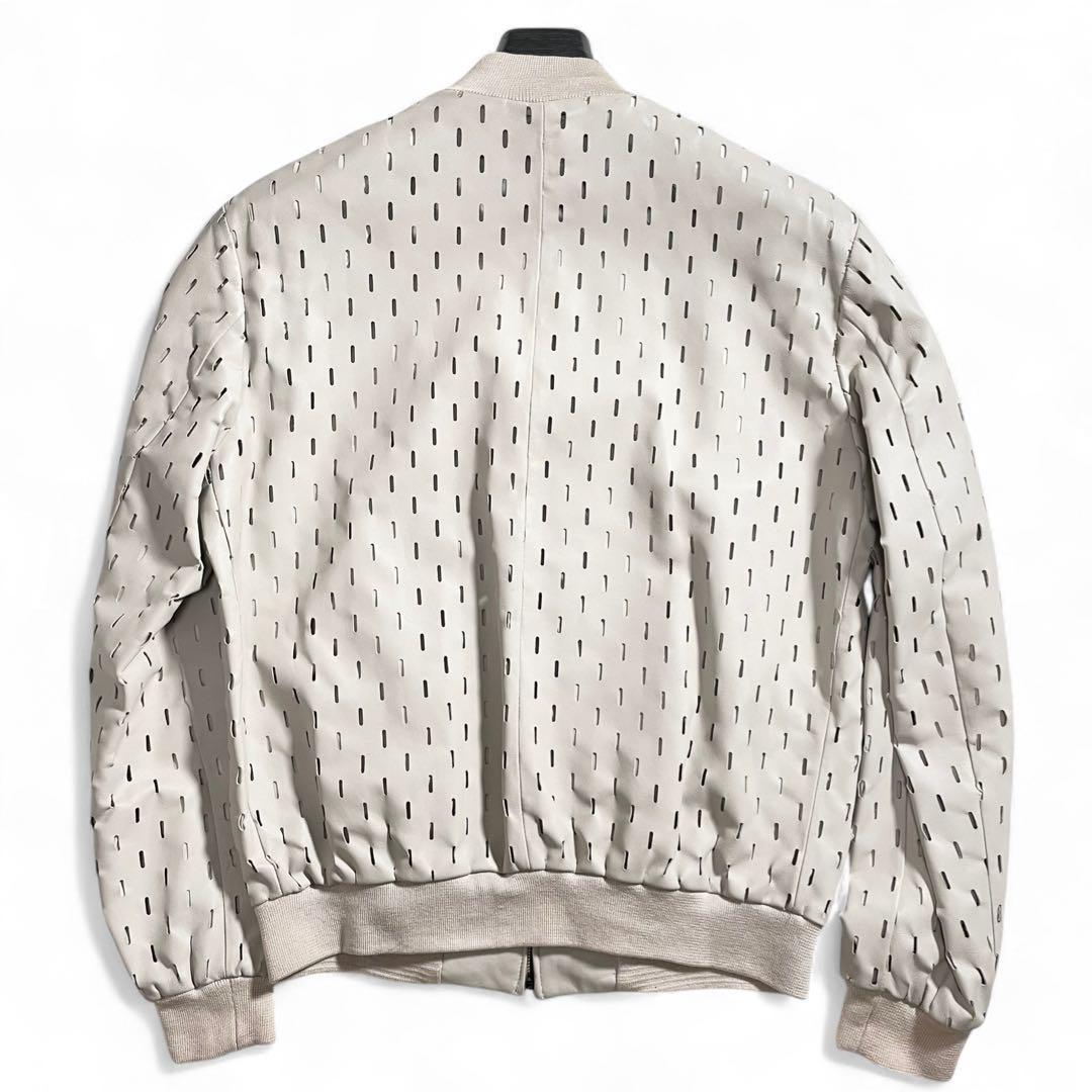 RUFFO ルッフォ レザージャケット ブルゾン パンチング加工 レザー