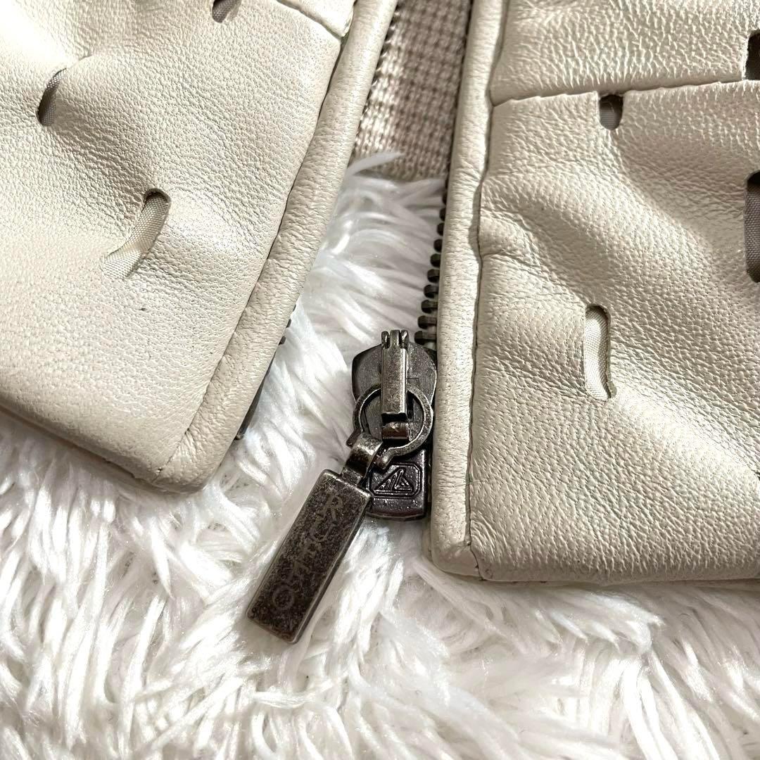 RUFFO ルッフォ レザージャケット ブルゾン パンチング加工 レザー