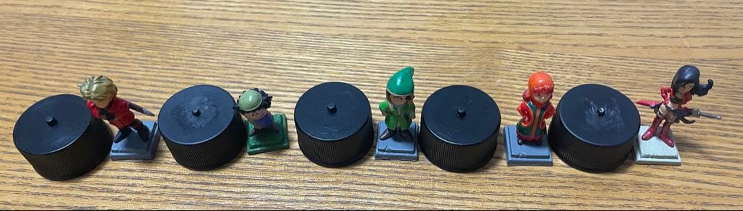 ドラゴンクエスト7 ボトルキャップ5体セット