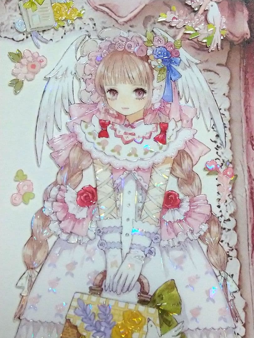 ✩完売御礼✩J1695＃天际信使(贝壳光)Shine切り売り海外人物マステ女の子