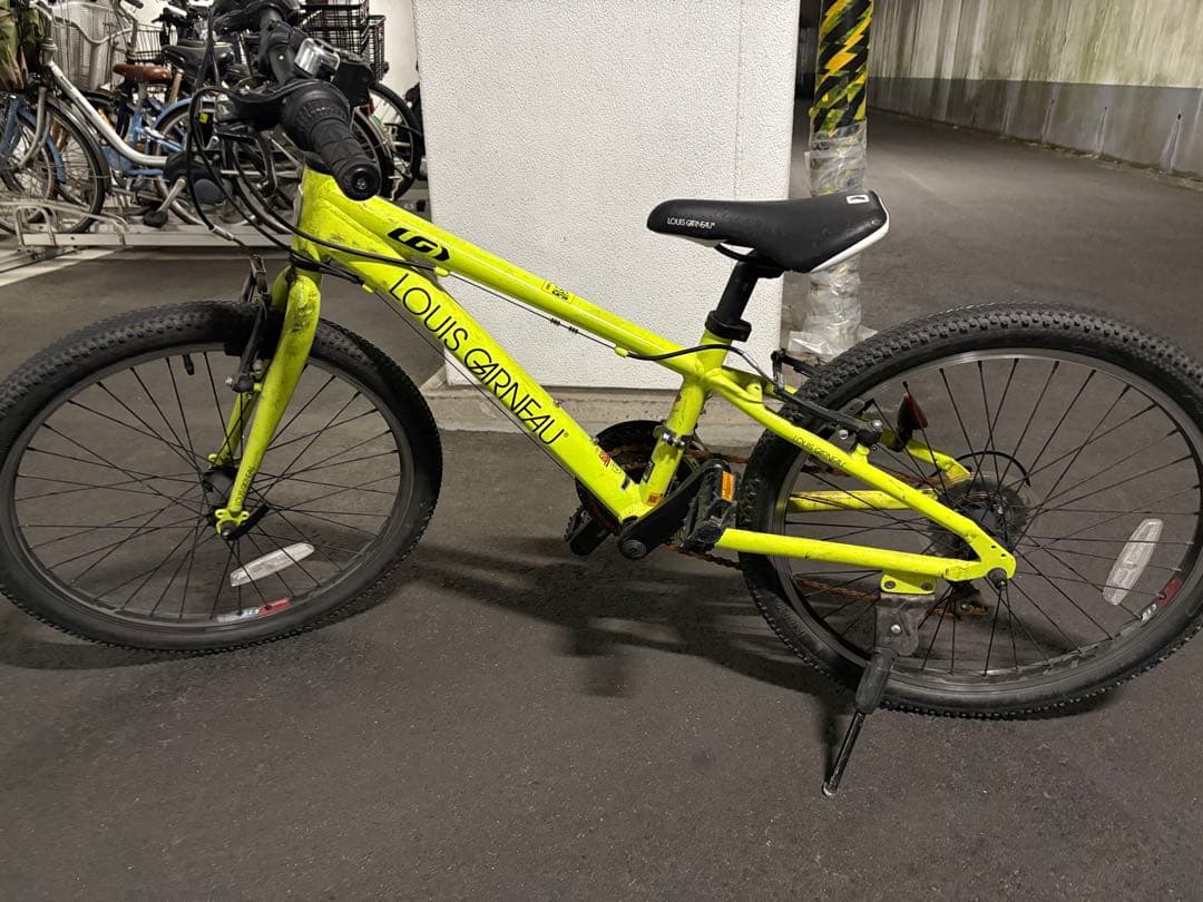 Louis Garneau 22インチ　キッズサイクル J22 イエロー