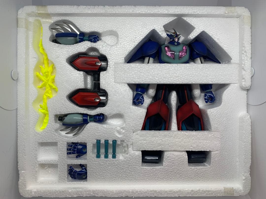 【パーツ抜け有】NEO GETTER 1 新世紀合金 可動フィギュア　汚し塗装版