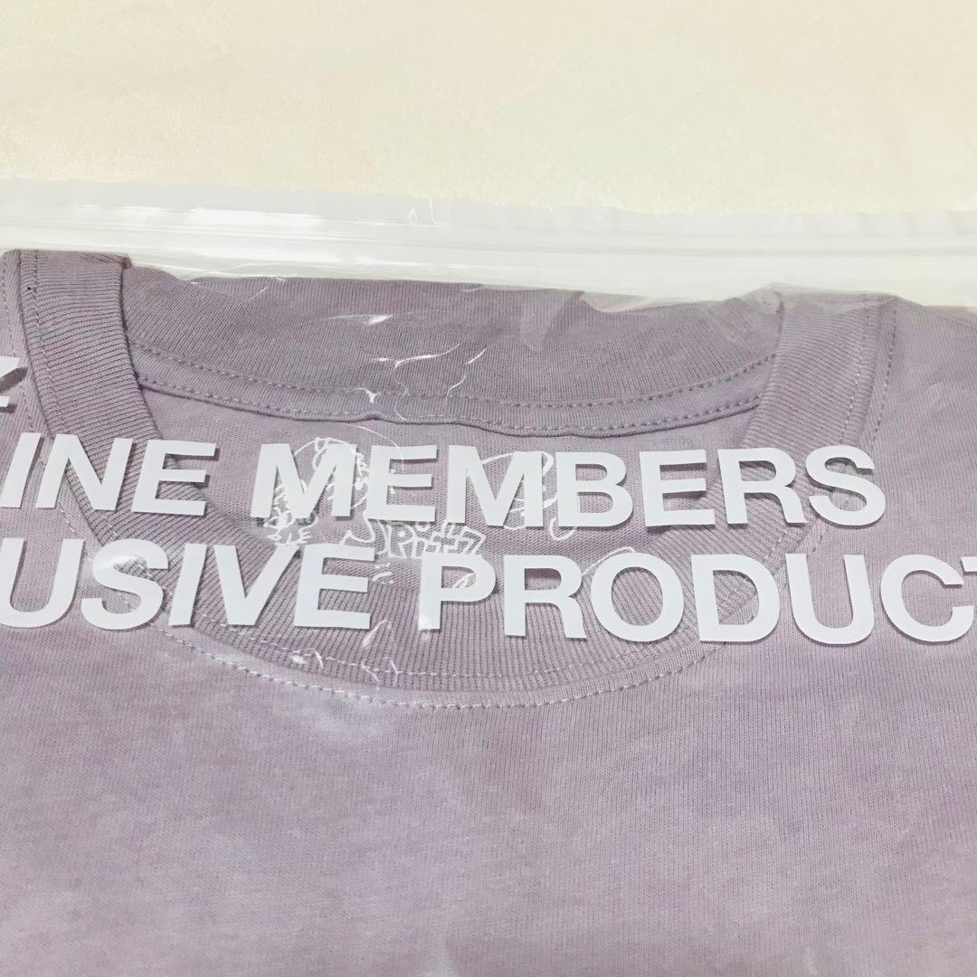 ♦︎新品・未使用品♦︎スピッツオンライン限定♦︎1987→ロングTシャツ♦︎M♦︎パープル