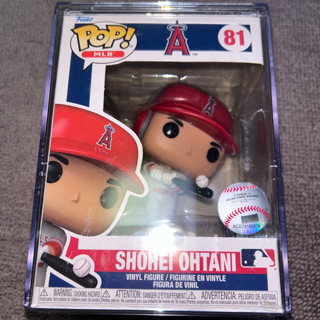 専用ケース+2021年トレカ付、大谷翔平選手, Funko POP