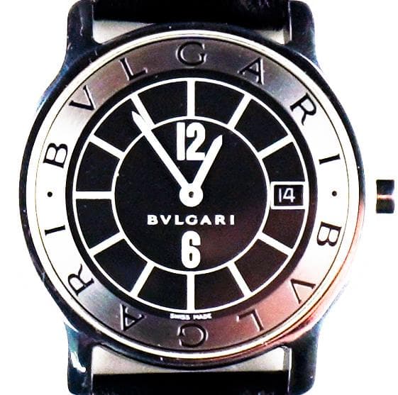 BVLGARI ソロテンポ 型番ST35S シリアルD20411 メンズ腕時計