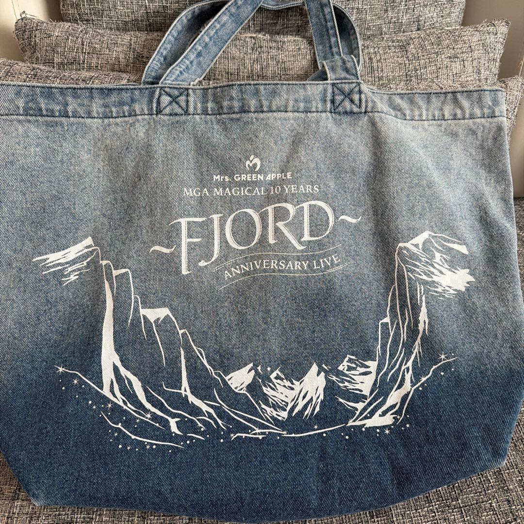 Mrs. GREEN APPLE フィヨルド デニムバッグ