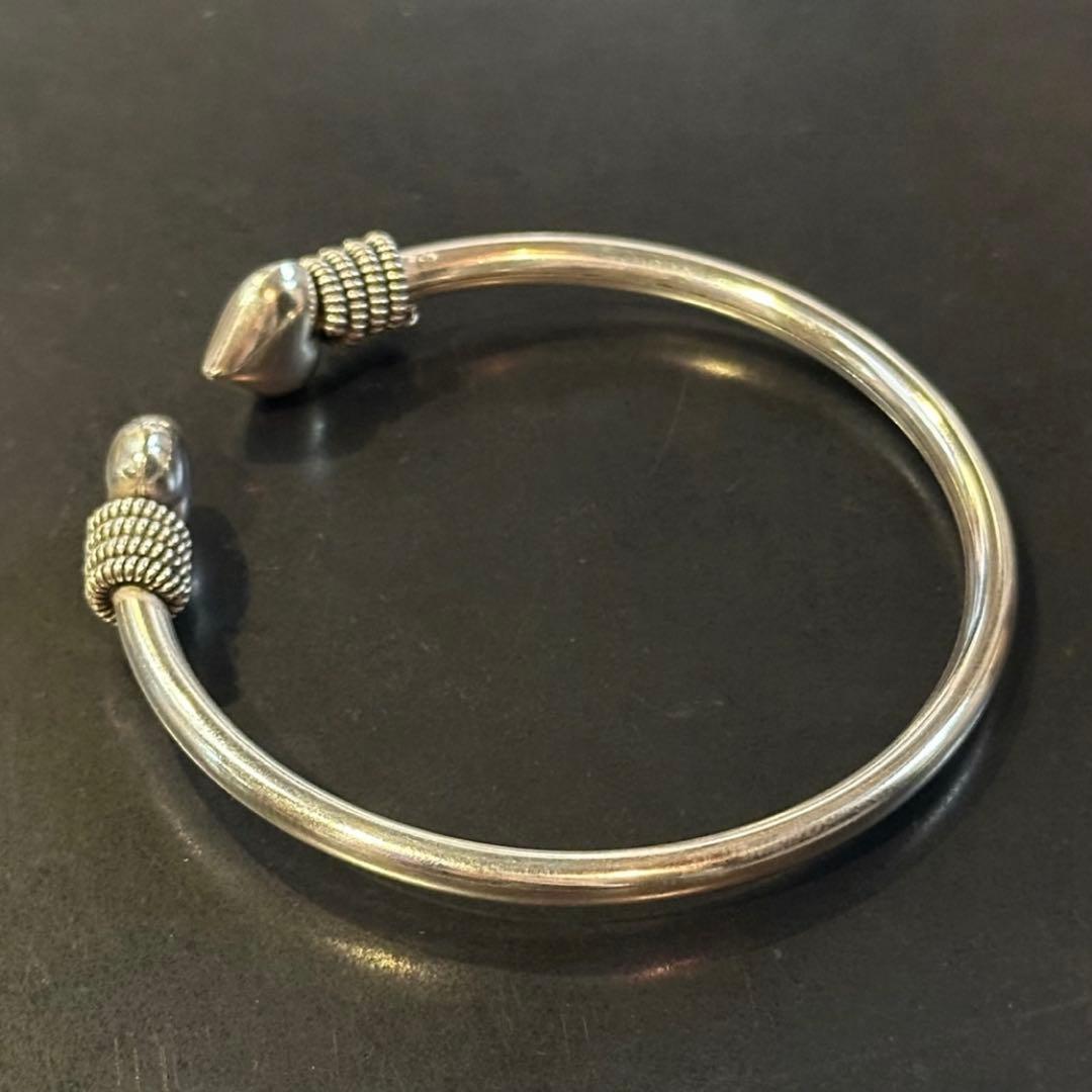 専用　SILVER925 HEART DESIGN BANGLE/シルバー