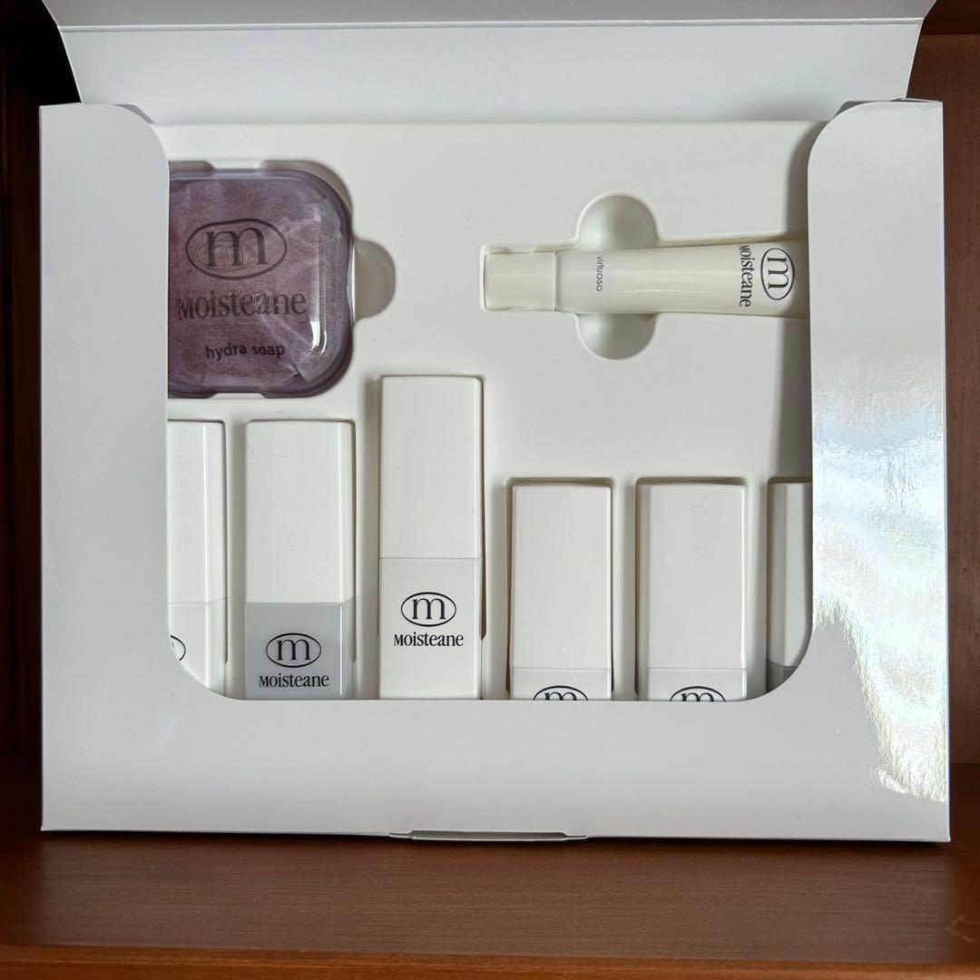 モイスティーヌⅣ➕トライアルキット➕コットン➕泡立てネット スターターセット