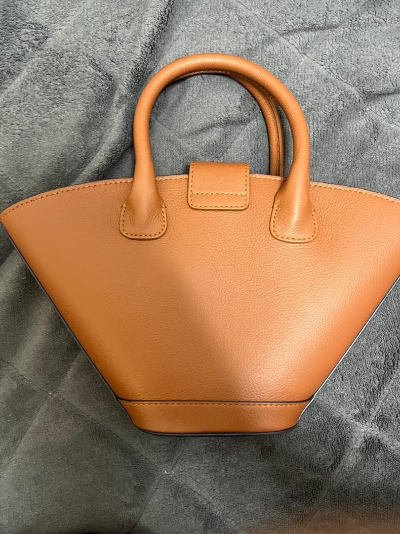 ブラウン ハンドバッグ型 ショルダーバッグ　paris64