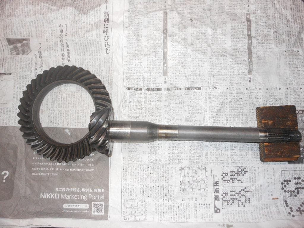 スバル　リアデフ　ピニオン　リングギアセット　R180　3.54