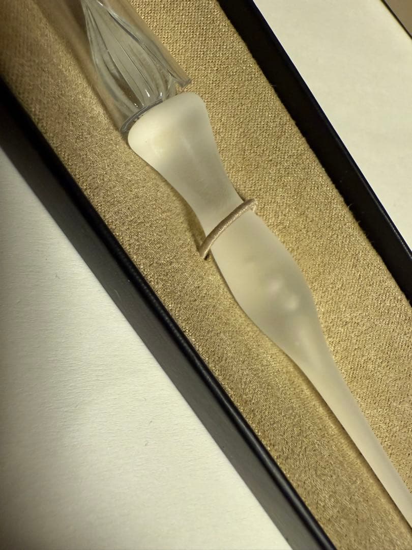 有隣堂　オリジナルガラスペン　プリューム　夏蛍　フロスト