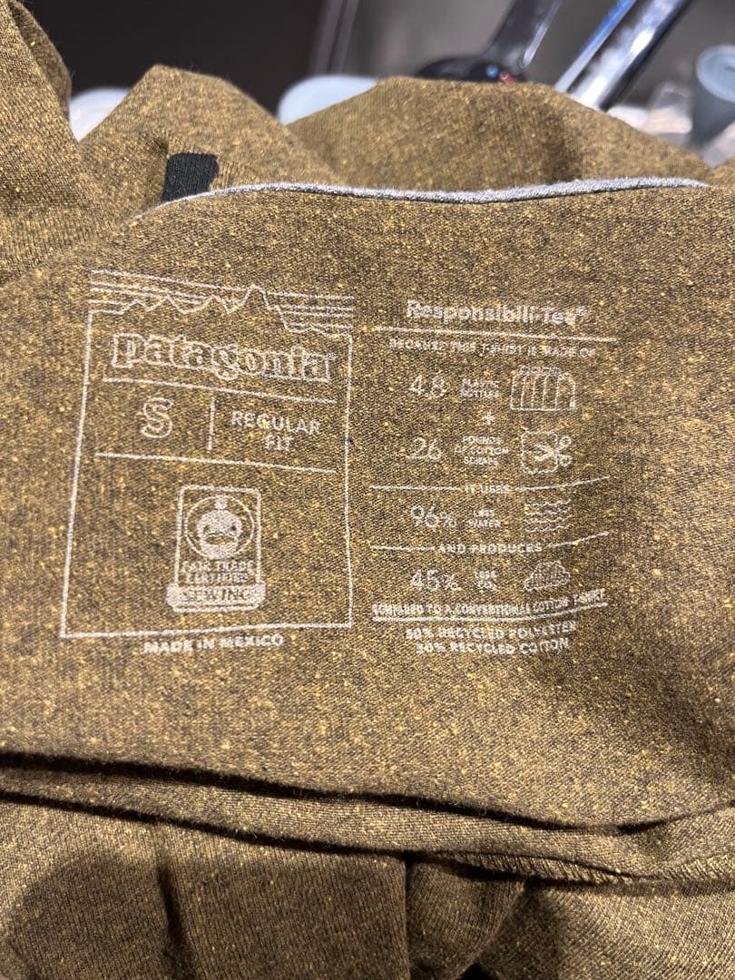 パタゴニア　ロングTシャツ Sサイズ ネイビー オリーブ　2枚セット