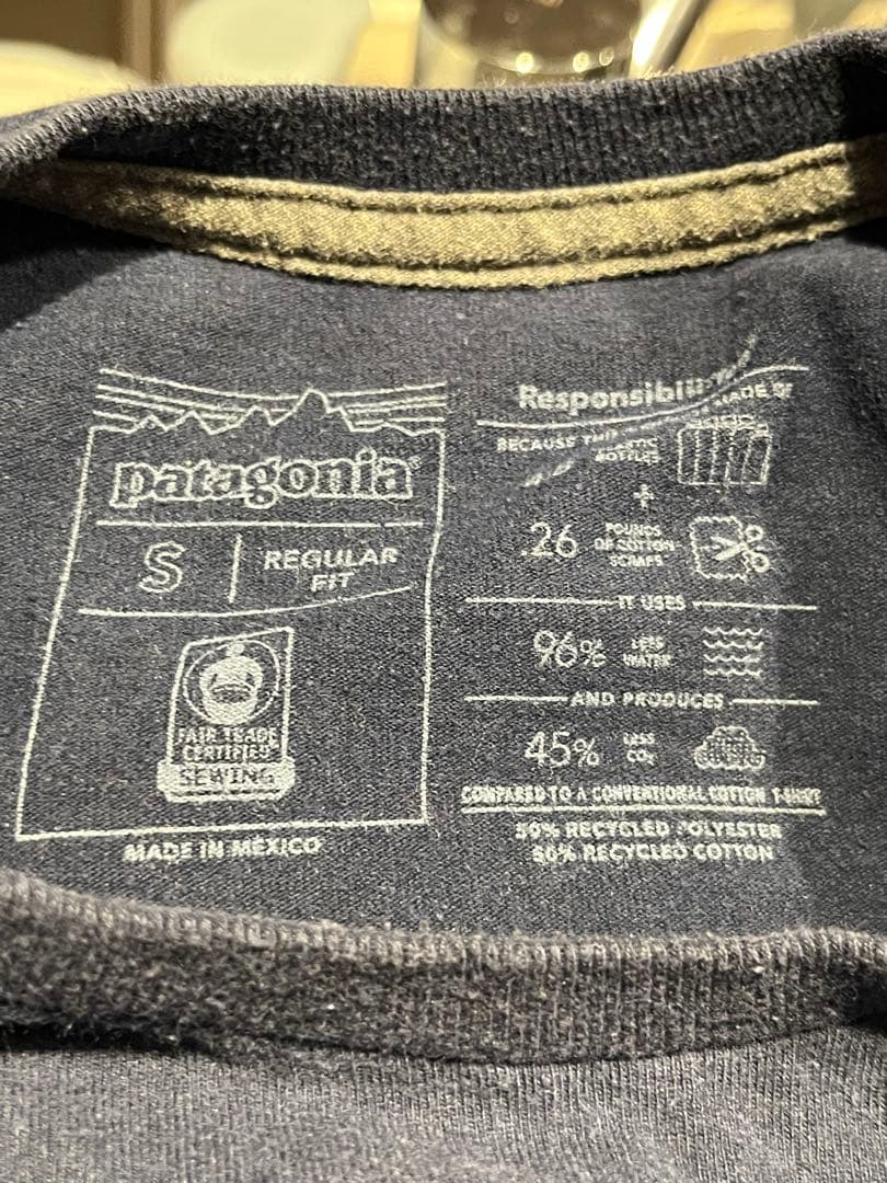 パタゴニア　ロングTシャツ Sサイズ ネイビー オリーブ　2枚セット