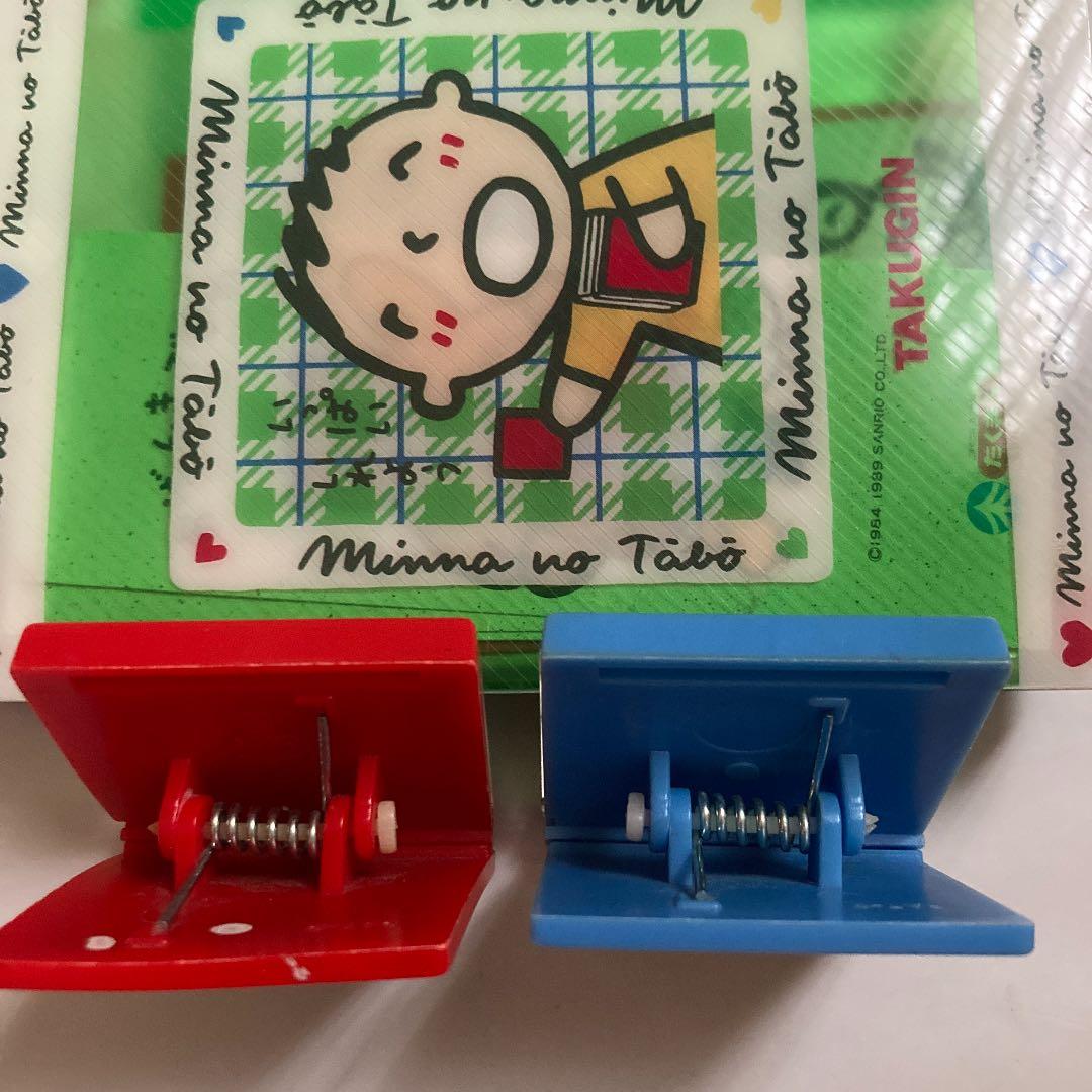 北海道拓殖銀行(たくぎん)みんなのたあ坊・巾着・クリップ・ファイル・ボールペン他