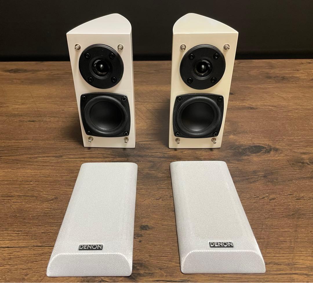 DENON スピーカー 2台セット ホワイト SC-A7L2