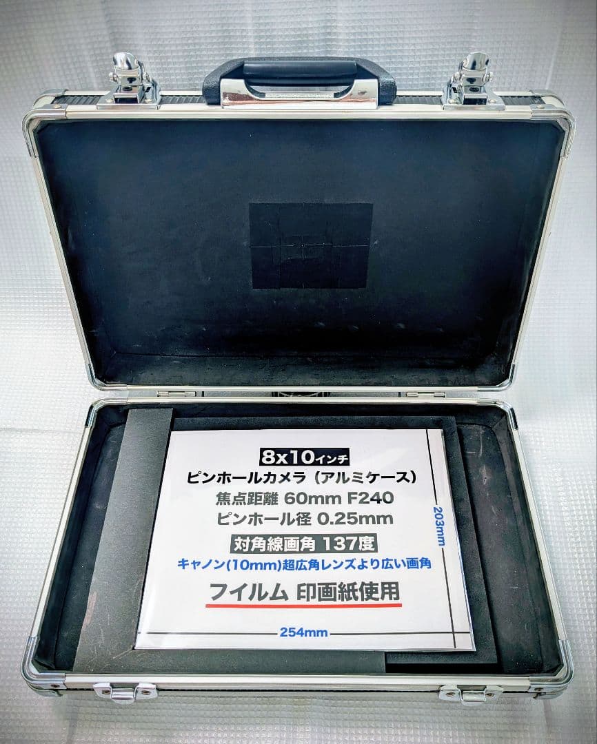 超広角ピンホールカメラ