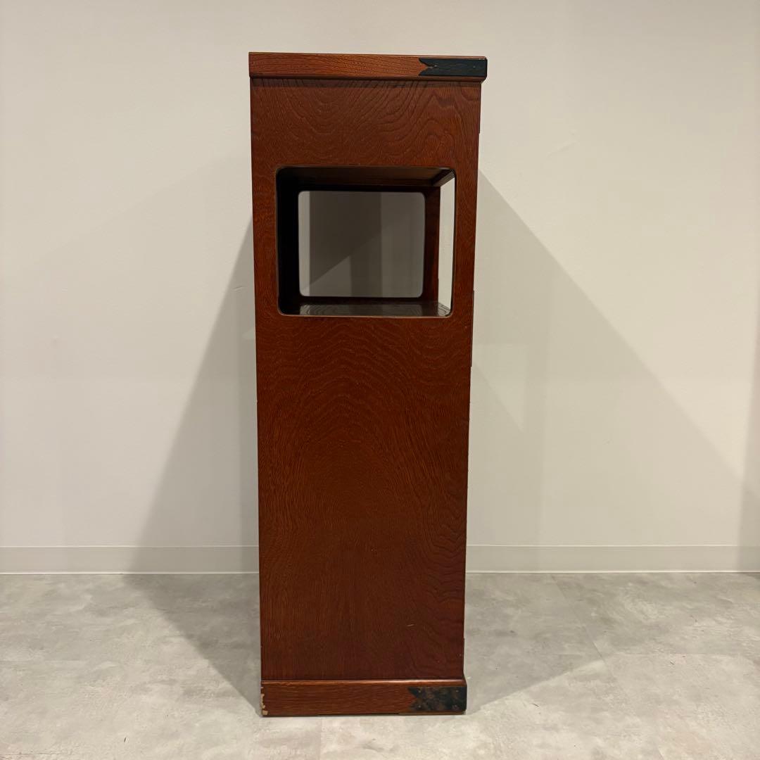 福島民芸　民芸家具　電話台　6段チェスト