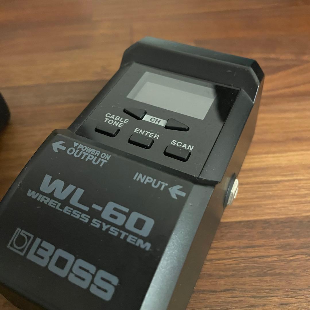 BOSS WL-60 ワイヤレスシステム（WL-60T付）動作確認済