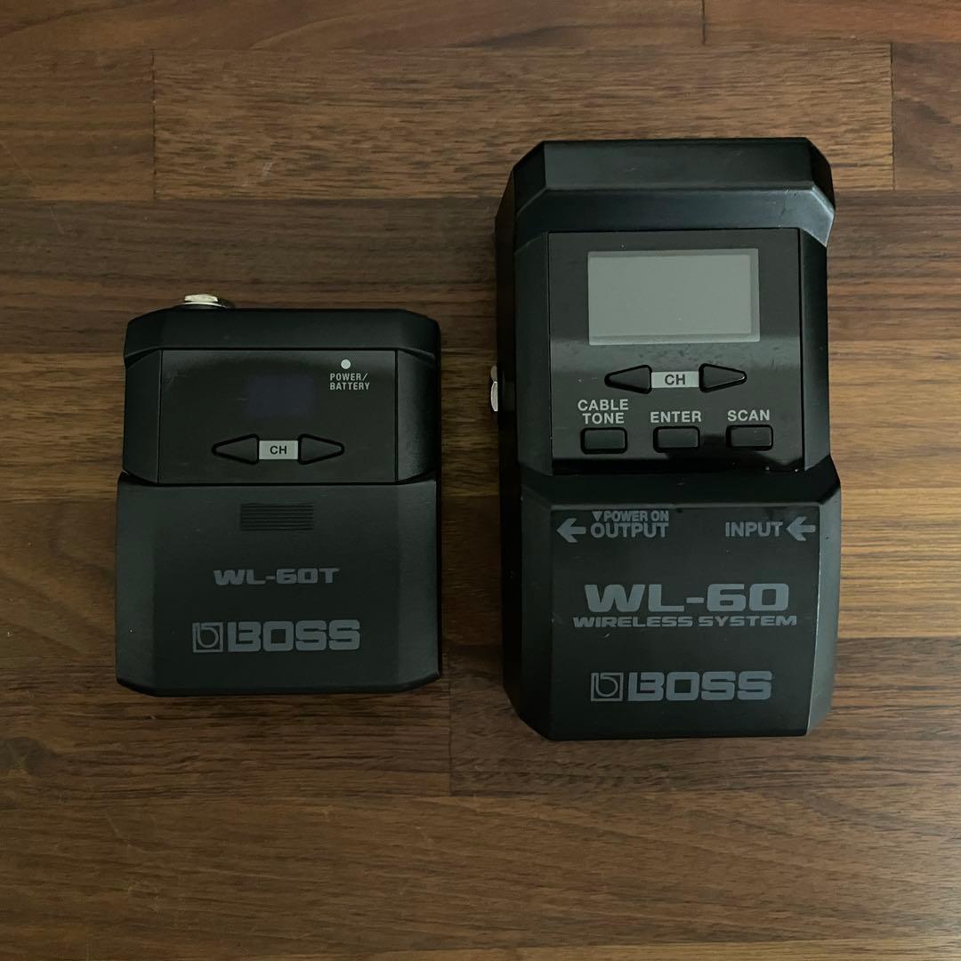 BOSS WL-60 ワイヤレスシステム（WL-60T付）動作確認済