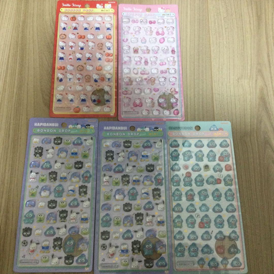 ★ボンボンドロップシールmini サンリオ 3種セット