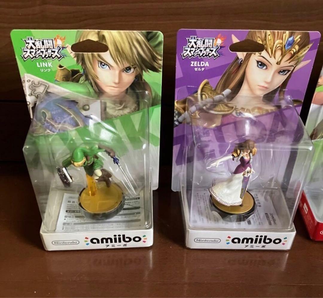 amiibo ゼルダ　ティアーズオブザキングダム　こどもリンク　ゼルダ　リンク