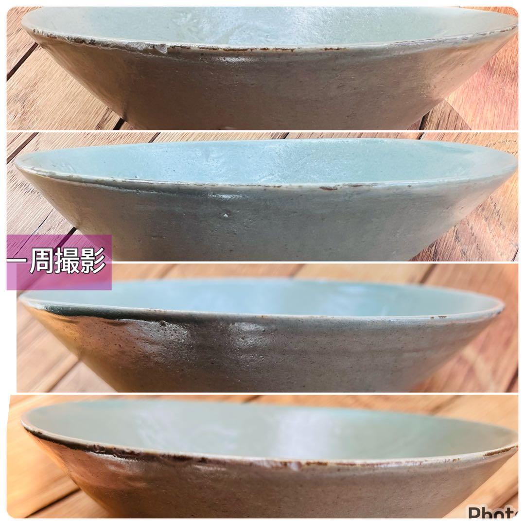 高麗 青磁象嵌雲龍文茶碗 双龍 斗笠碗 高麗青磁 茶碗 鉢