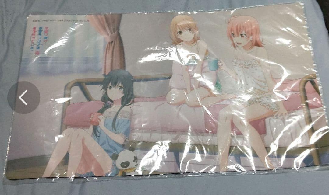 俺の青春ラブコメは間違っている。完 描き下ろしラバーマット 開封品