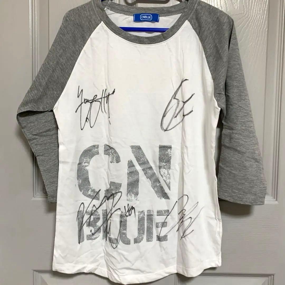CNBLUE 直筆サイン入り Tシャツ　7部袖