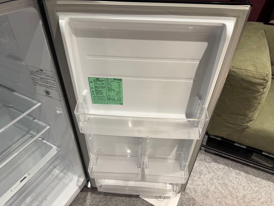 hisenseシルバー冷蔵庫 2021製　専用