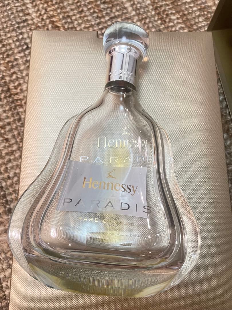 ヘネシー パラディ Hennessy PARADIS 空瓶 空箱 箱カバー