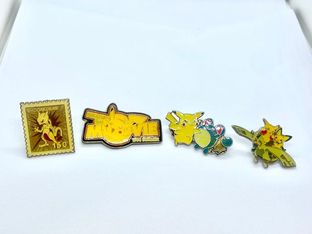ポケットモンスター　ポケモン　映画　ミュウツーの逆襲　ルギア爆誕　初代ピンバッヂ