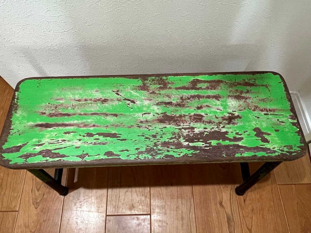 Ｍ*Ｋ様 古道具　シャビー　ベンチ スツール テーブル　レトロ ヴィンテージ　グ