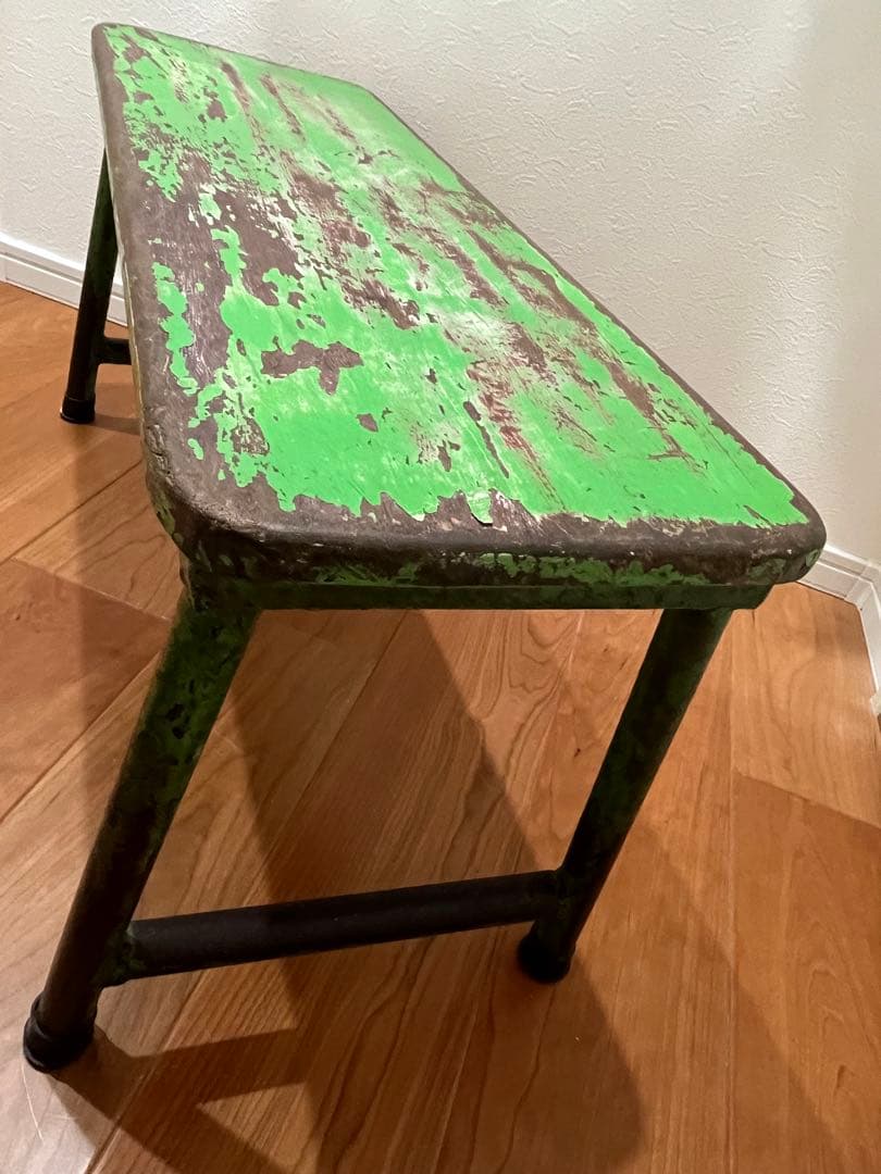 Ｍ*Ｋ様 古道具　シャビー　ベンチ スツール テーブル　レトロ ヴィンテージ　グ