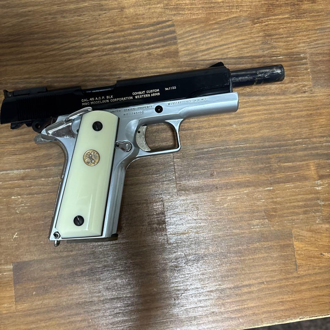 ジャンク　MGC製 WA COMBAT CUSTOM ABS樹脂製合法品