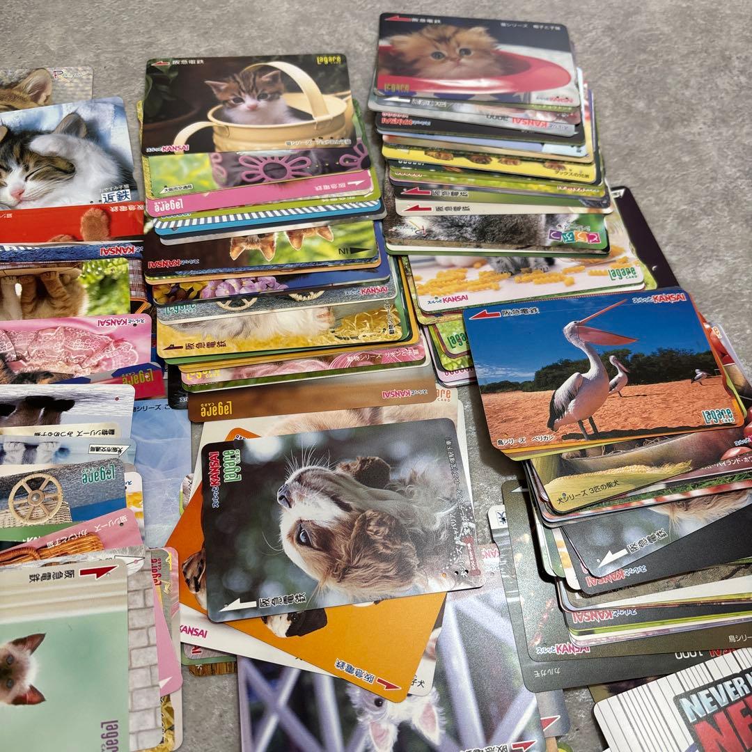 レトロ　レア　交通系カード　中古　大量まとめ売り　約650枚