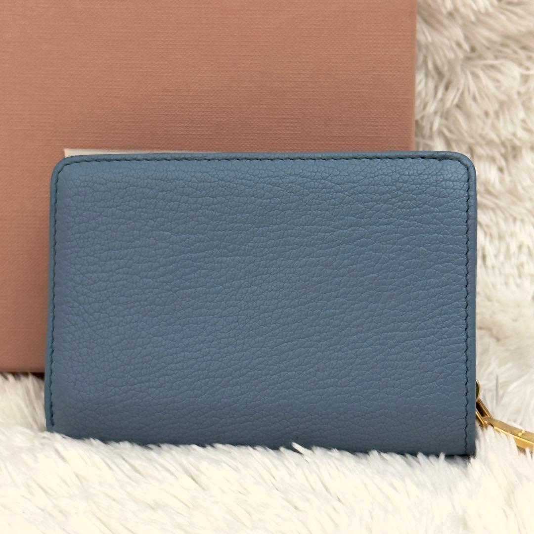 美品⭐️現行 RFID内蔵 MIUMIU ミュウミュウ 財布 マドラス ICチップ