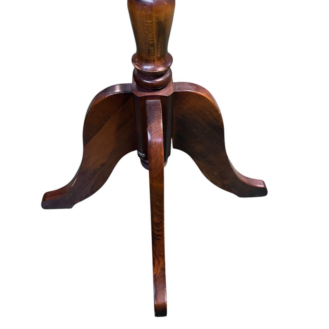 カリモク アンティーク　コロニアル　ハンガーラック　ポールスタンド