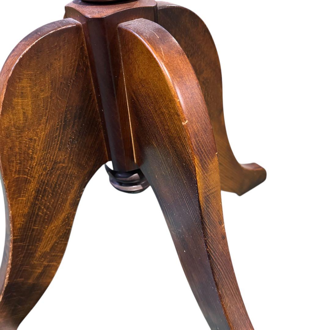 カリモク アンティーク　コロニアル　ハンガーラック　ポールスタンド