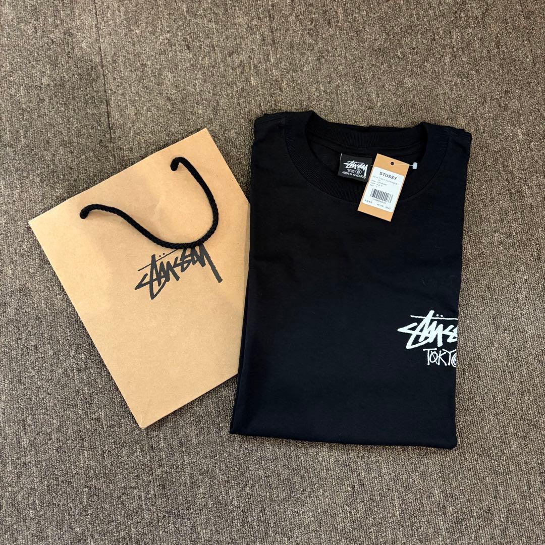 トップス STUSSY 25FW STOCK TOKYO FW25 TEE